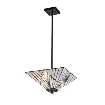 Kichler Alderley TF-ALDERLEY-F-P Závěsná lampa 2x60W/E27 IP20