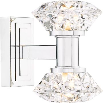 Dar Lighting Tiana TIA0950 Nástěnná lampa 2x5w/g9