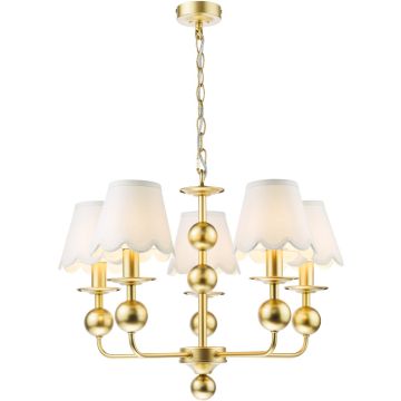 Dar Lighting Tilda TIL0535 Lustr 5x40w/e14