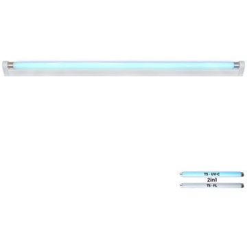 Prezent GERMICIDAL LAMP V. UV 70003 Baktericidní lampa 1x28w/uv-c+1x28w/t5 4000k 1550lm|1550lm ip20