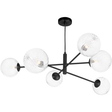 Dar Lighting Vignette VIG0622-22 Závěsná lampa 6x40w/g9 ip20