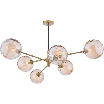 Dar Lighting Vignette VIG0645-11 Závěsná lampa 6x40w/g9 ip20