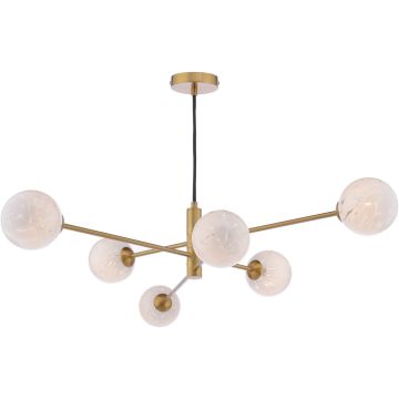 Dar Lighting Vignette VIG0645-17 Závěsná lampa 6x40w/g9 ip20