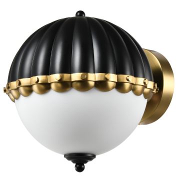 Cosmolight PRALINES W01244BK Nástěnná lampa 1x40W/E27