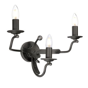 Elstead Lighting WINDSOR WINDSOR-W3-GR Nástěnná lampa 3x60W/E14