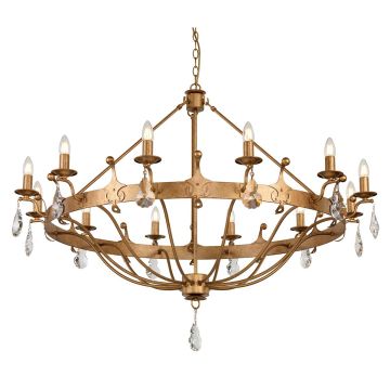 Elstead Lighting WINDSOR WINDSOR12-GOLD Lustr 12x60W/E14