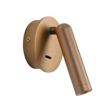 Italux Carda WL-64834-1-GD Nástěnná lampa 1x2.5W/LED 3000K 164lm IP20