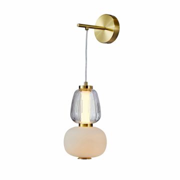 Italux Eris WL-98374-18W-GD Nástěnná lampa 1x18W/LED 3000K 2235lm IP20