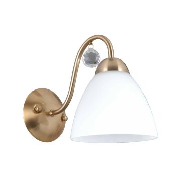 Italux Lugano WL-5643-1-HBR Nástěnná lampa 1x40W/E27 IP20