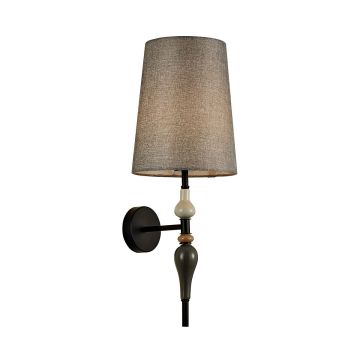 Italux Nerom WL-22374-BK Nástěnná lampa 1x60W/E27 IP20