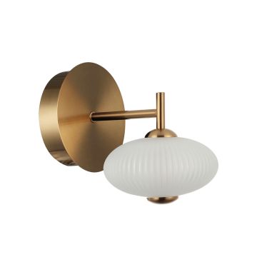Italux Nico WL-8545-1-BK-GD Nástěnná lampa 1x5W/LED 3000K 480lm IP20