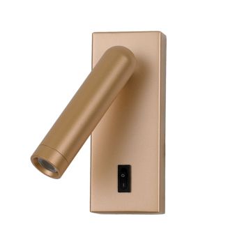Italux Nova WL-46376-1-GD Nástěnná lampa 1x2.5W/LED 3000K 153lm IP20