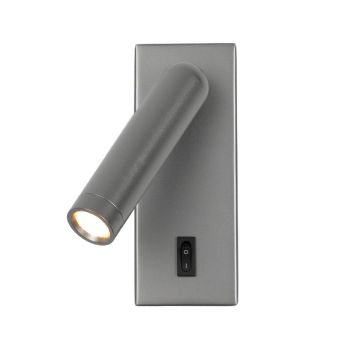 Italux Nova WL-46376-1-GR Nástěnná lampa 1x2.5W/LED 3000K 153lm IP20
