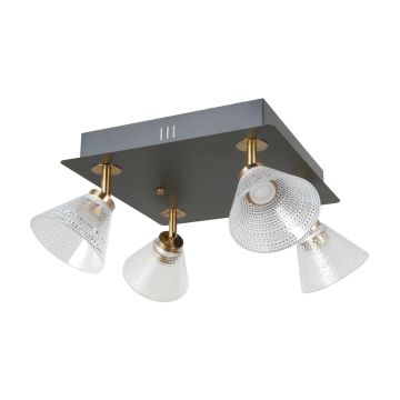 Italux Orella WL-34393-4S-BK-HBR Bodové světlo 4x16W/LED 3000K 788lm IP20