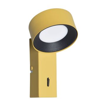 Italux Otal WL-47390-1-YLL Nástěnná lampa 1x1.8W/LED 4000K 489lm IP20