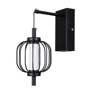 Italux Pedro WL-34405-1-BK Nástěnná lampa 1x4W/LED 3000K 267lm IP20