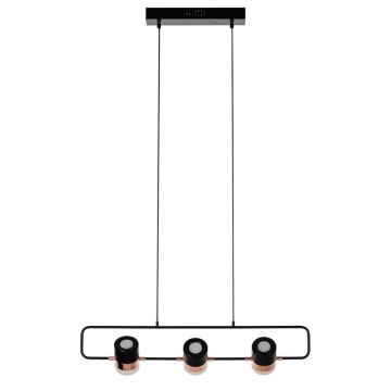 King Home BLINK XCP7598-3 BLACK Závěsná lampa 6x3W/LED 3000K 1440LM IP20
