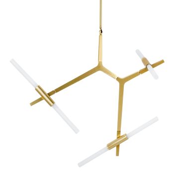 King Home CANDELABR XCP8053-6.GOLD Závěsná lampa 4x3,5W/G9 IP20
