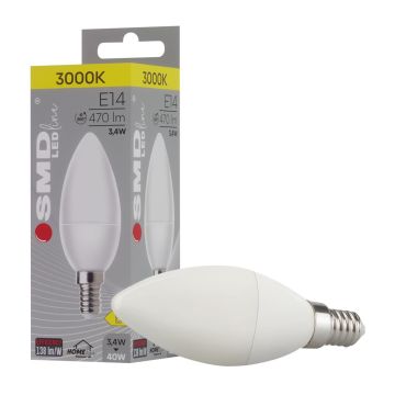 SMD LED HOMEline ZAR0168SLL Žárovka 1x3,4W/E14 3000K 470lm IP20