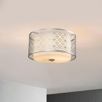 Elstead Lighting Ziggy ZIGGY-F-M-LS Stropní lampa 2x60 W/E27