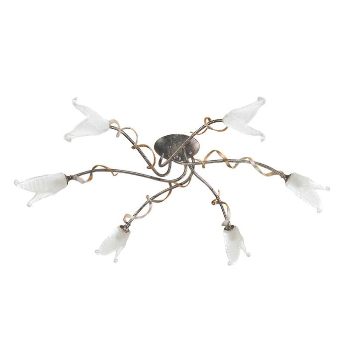 Elstead Lighting-FLY-FLY6-SF-BRZ-ANT-ELSFLY6-SF-BRZ-ANT