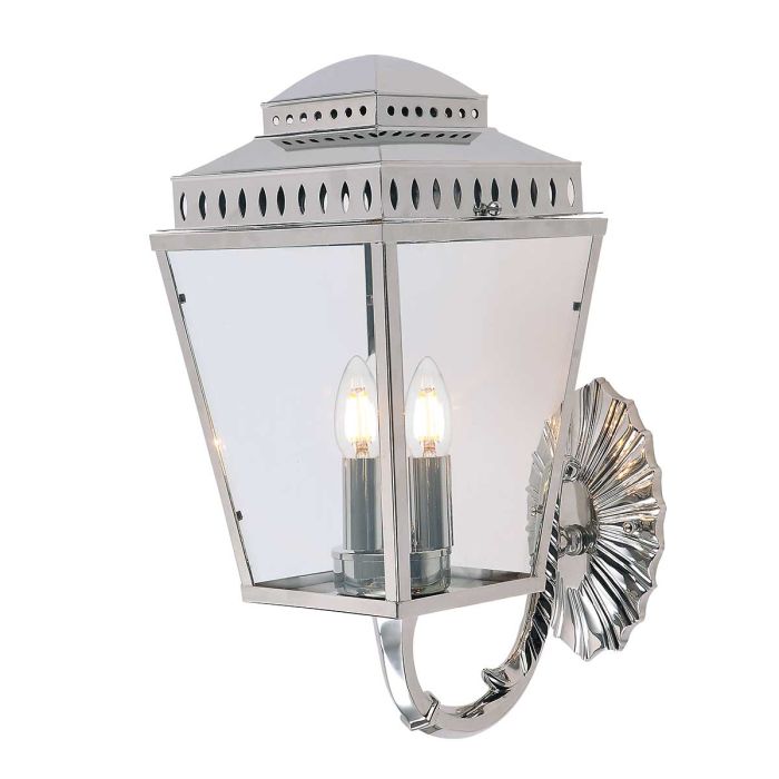 Elstead Lighting-MANSION HOUSE-MANSION-HOUSE-WB1-PN-ELSMANSIONHOUSEWB1PN