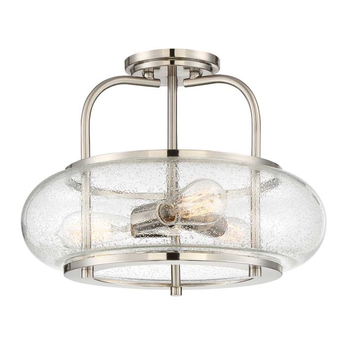 Elstead Lighting-QUOIZLE-QZ-TRILOGY-SFM-BN-ELSQZ-TRILOGY-SFM-BN
